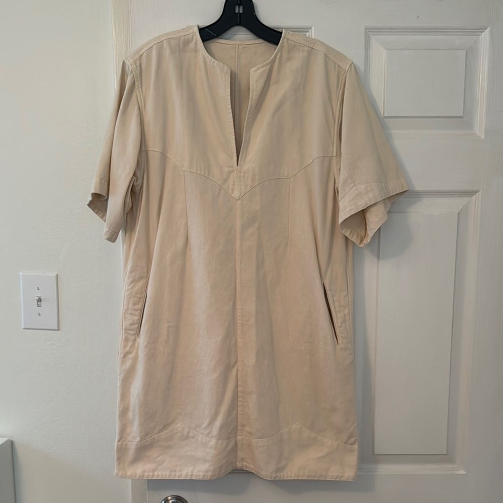 Mirth Cream Mini Dress Size Small